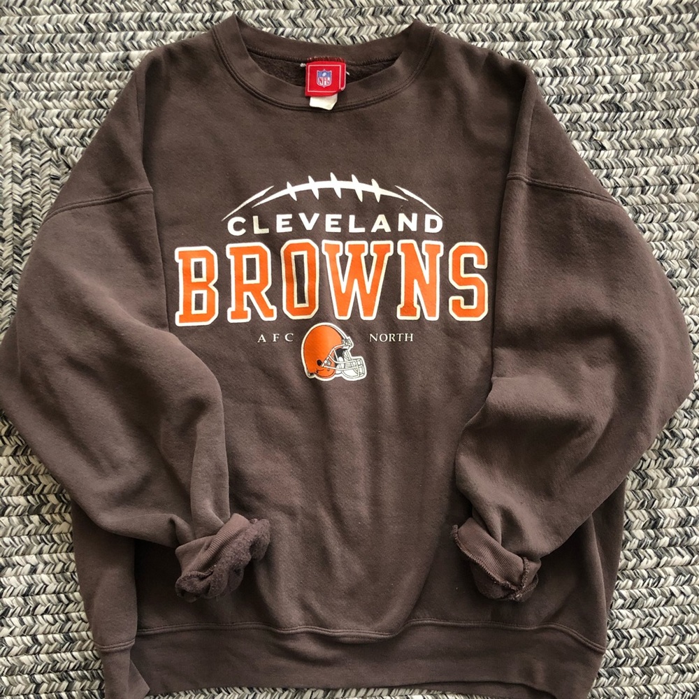 VINTAGE NFL Browns Crewneck